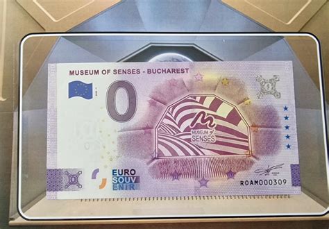 Bancnota Suvenir De Euro Rom Nia Muzeul Sim Urilor Din Bucure Ti