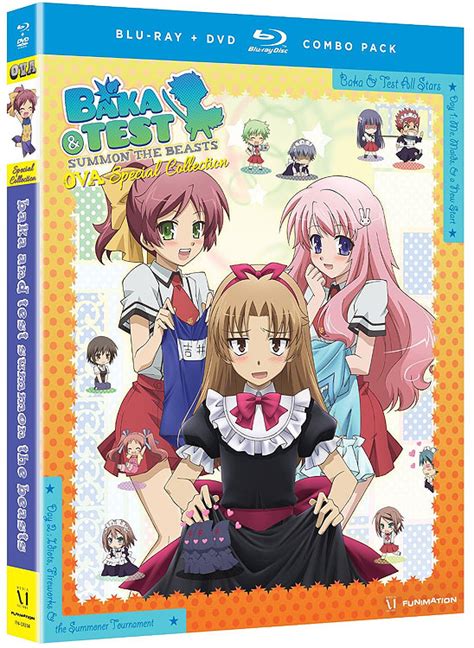 Achetez BluRay Baka And Test OVA Blu Ray DVD Combo Archonia