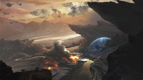 The Fall Of Reach Halo Halo Reach HD Wallpaper Peakpx