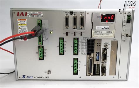 18343 IAI PROGRAM OPERATION MULTI AXIS CONTROLLER HIGH CAPACITY XSEL Q