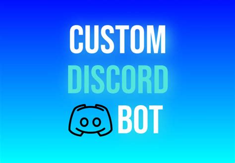 Create Custom Discord Bot By Semse27 Fiverr