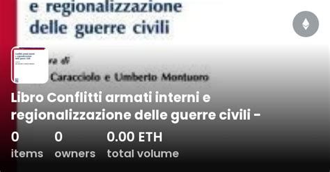 Libro Conflitti Armati Interni E Regionalizzazione Delle Guerre Civili