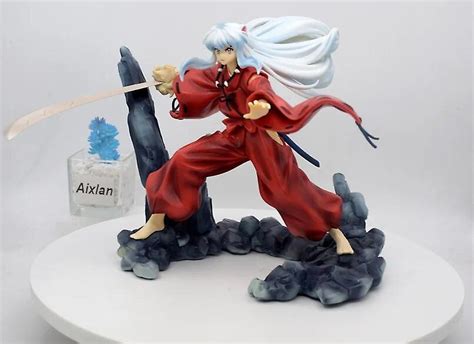 20cm Anime Inuyasha Figure Inuyasha Kiky Sesshoumaru Higurashi Kagome