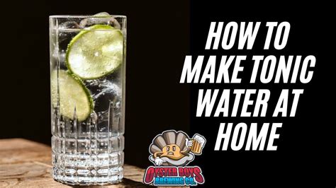 How To Make Tonic Water Still Spirits Tonic Water Kit Review Youtube