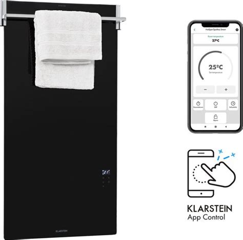 Klarstein Hot Spot Crystal Spotless Smart Infrarood Verwarmingspaneel