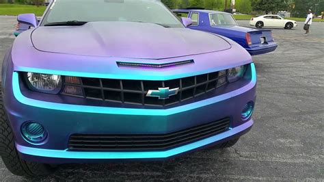 Chameleon Paint Camaro On 30s Youtube