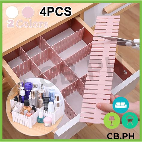 Cbph Drawer Divider Adjustable Diy Storage Organizer Separator For