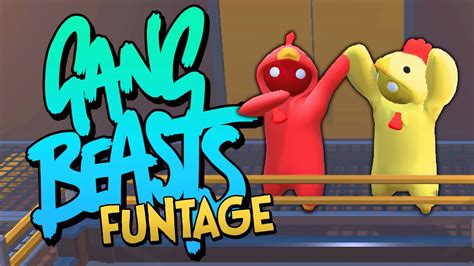 Gang Beasts Funtage The Ultimate Chicken Fight Gang Beasts Funny