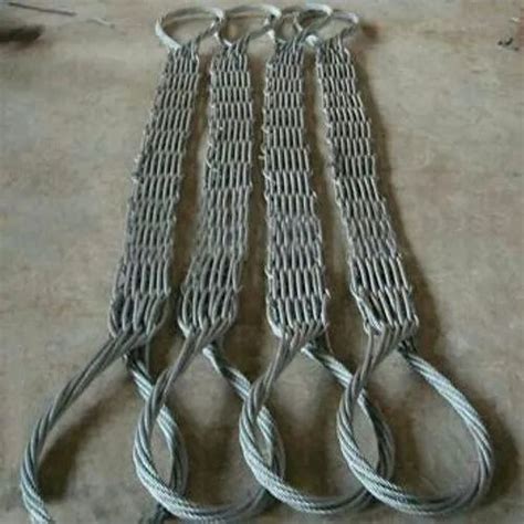 Alloy Steel Braided Wire Rope Sling Belt At 11000 Number In Mumbai