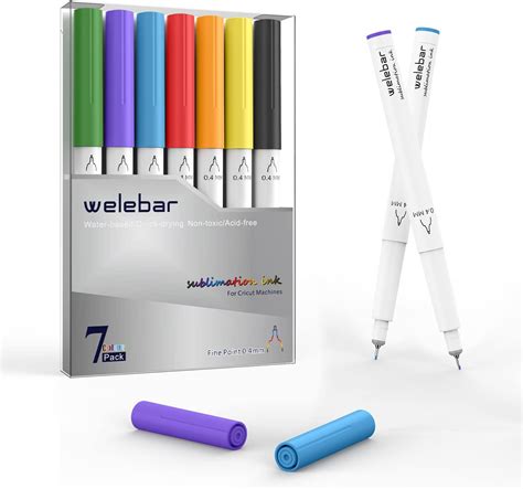 Amazon Welebar Sublimation Ink Pens Set 0 4 Tip Fine Point Pen