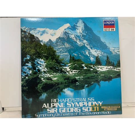 1LP Vinyl Records แผนเสยงไวนล ALPINE SYMPHONY SIR GEORG SOLTI