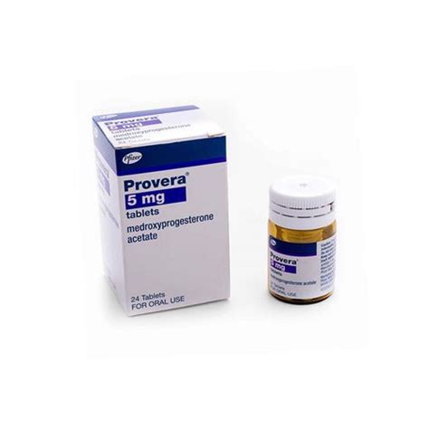 PROVERA 5MG 24 TABLETS | IBN RUSHD PHARMACY