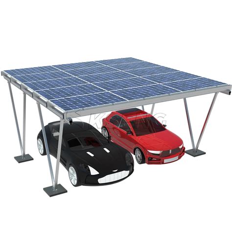 Custom Kit Solar Carport Estructura Solar Sistema Solar Carport Pergola Parking Estructura De La