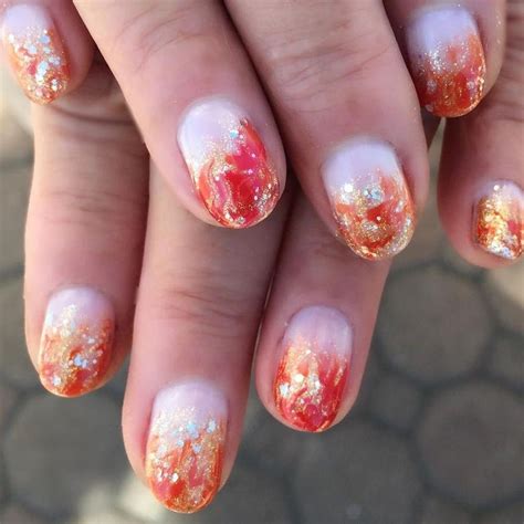 35 of the Most Amazing Autumn-Inspired Nail Art Ideas - Brit + Co