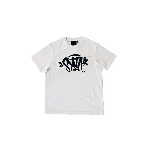 Synaworld 'Syna Logo' Tee - White/Black