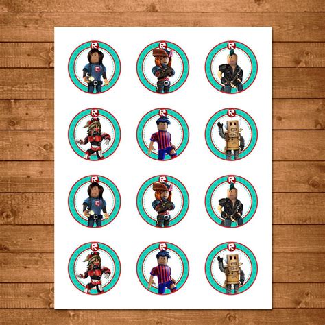 Roblox Cupcake Toppers Printable Free