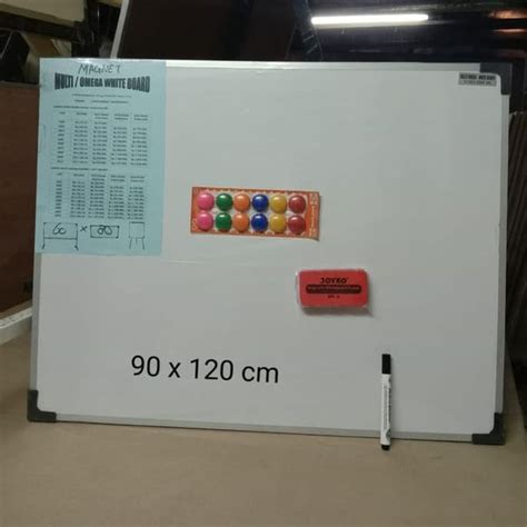 Jual Whiteboard Magnet Gantung 90 X 120 Komplit Di Lapak Papan Tulis