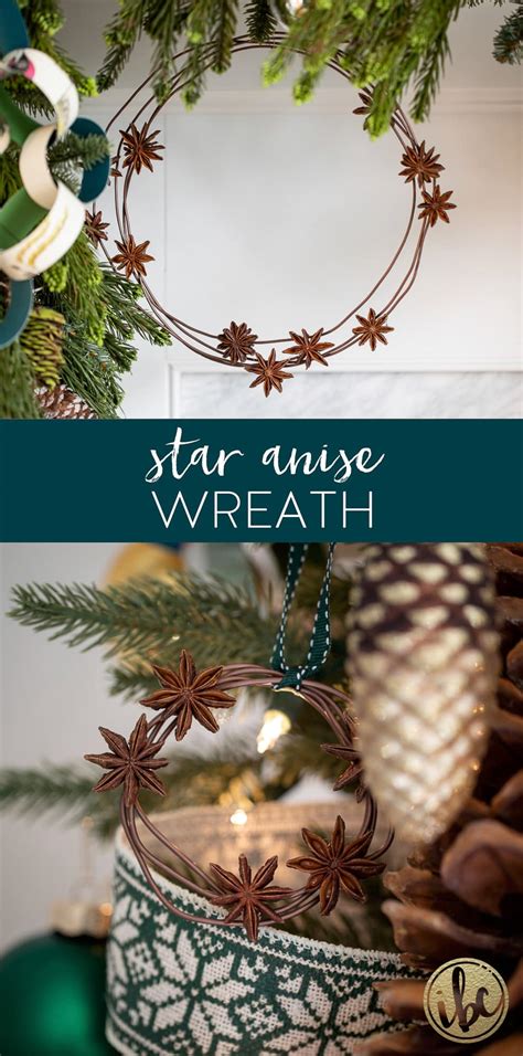 Rustic Star Anise Christmas Wreath