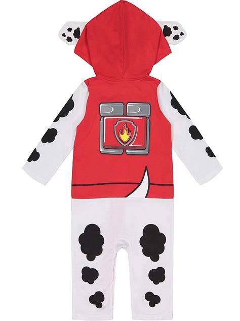 Nickelodeon Paw Patrol Marshall Baby Boys' Costume Coverall with Hood ...