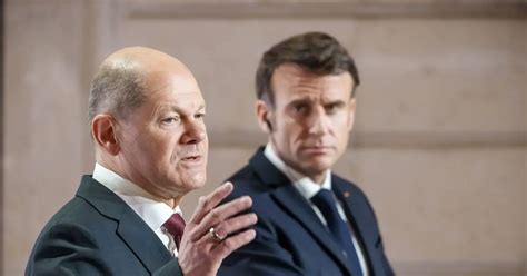 Scholz und Macron beschwören Länder Freundschaft Politik