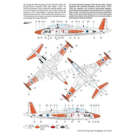 Fouga Cm Magister Iai Tzukit Iaf