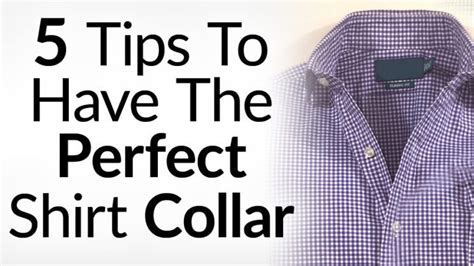 5 Tips To Perfect Looking Shirt Collars Wear Dress Shirts Without A