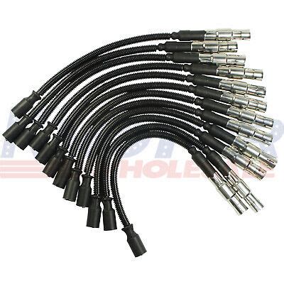 Spark Plug Ignition Wire Set For Mercedes Benz C Class E Class Ml Slk