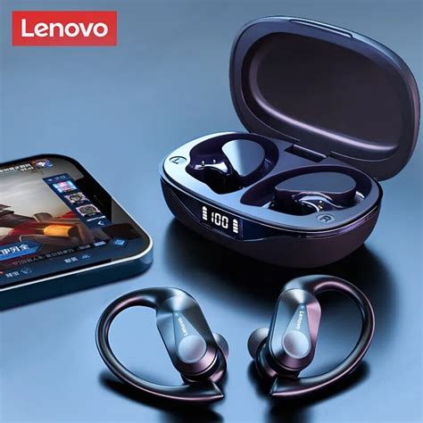 Lenovo LP75 Bluetooth 5 3 Earphones LED Digital Display HiFi Stereo