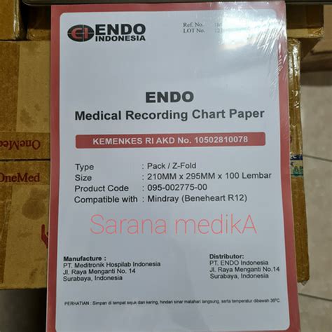 Jual Paper ECG R12 Mindray Mindray Kertas EKG R 12 Jakarta Pusat