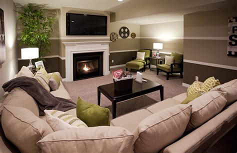 Striking Rustic Basement Living Room Ideas With Many New Styles