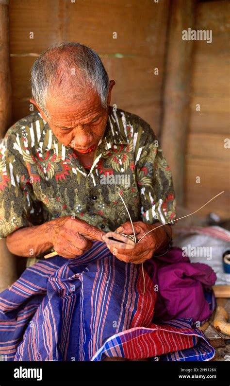 Batak Craftsman Ambarita Samosir Island Lake Toba Sumatra