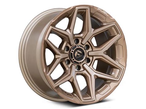 Fuel Wheels Yukon Flux Platinum Bronze Lug Wheel X Mm Offset