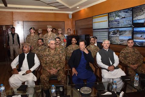 PM Imran COAS Bajwa Briefed On Security Situation During Miranshah