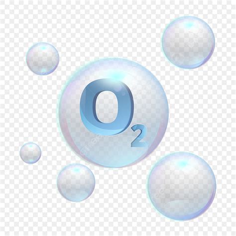 Oxygen Bubbles Vector Art Png Simple Oxygen In Bubbles O2 Oxygen