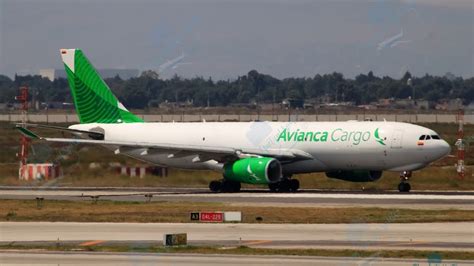 Airbus A330 200F De Avianca Cargo Green Livery Despegando Desde El