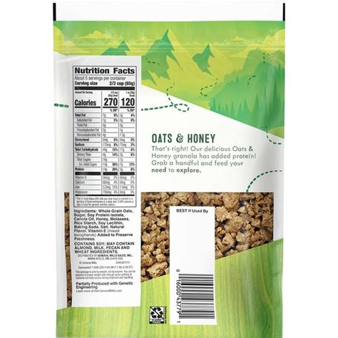 Nature Valley Granola Protein Oats And Honey 11 Oz From Stater Bros