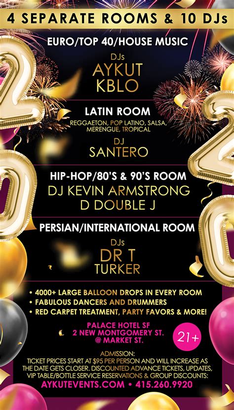 San Francisco New Years Eve International Ball Aykut Events