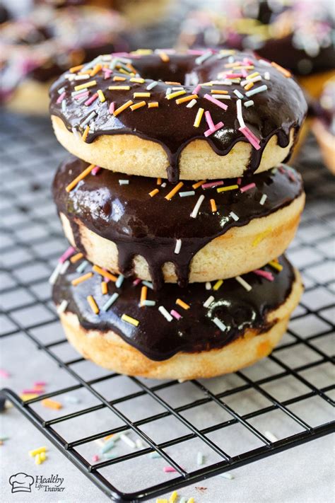 Homemade Baked Donuts - Healthy Life Trainer