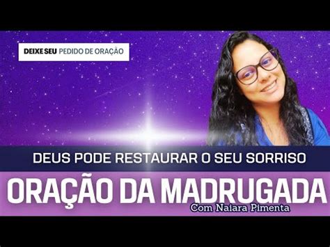 Oração da Madrugada 18 05 23 Vim aqui entregar o que Deus mandou dizer