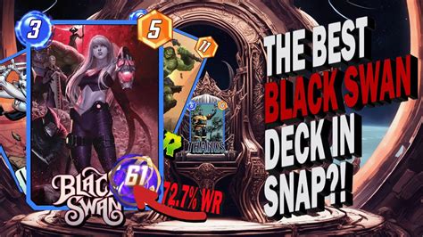 The Highest Winrate Deck In Marvel Snap Day 1 Top 100 Infinite With Black Swan Marvel