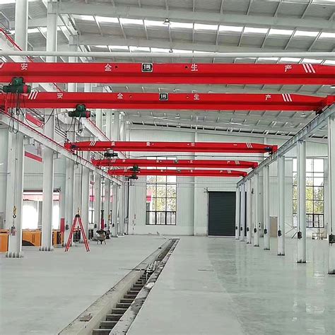 Remote Control Ld Type Single Beam Overhead Crane For Workshop China