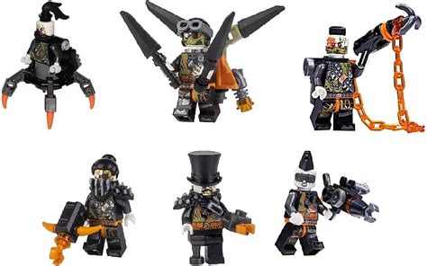 Lego Ninjago Army Of Dragon Hunters Daddy No Legs Iron Baron Nitro