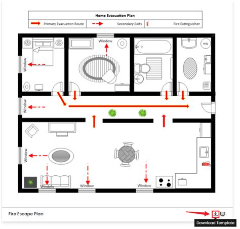 Free Editable Evacuation Plan Examples And Templates Edrawmax