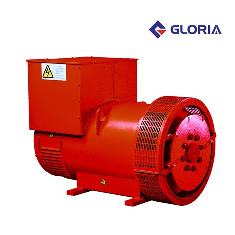 Shanghai Gloria 3 Phase 275kva 50hz 60hz Gr314c Alternator For Land Use