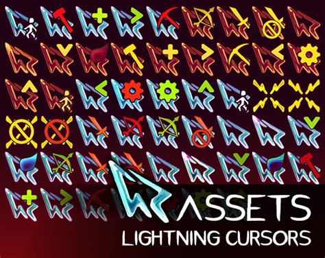 Assets Free Cursors Lightning 52