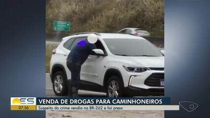 FOTOS Homem é preso por vender drogas para caminhoneiros na BR 262