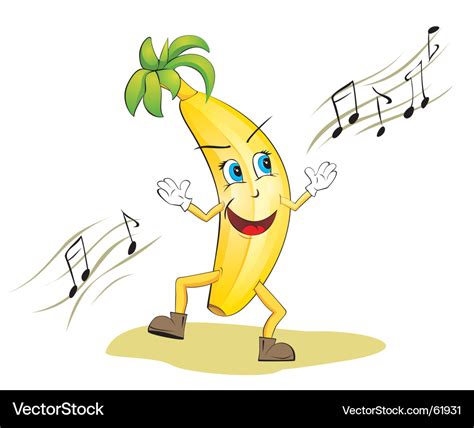 Cartoon Dancing Bananas