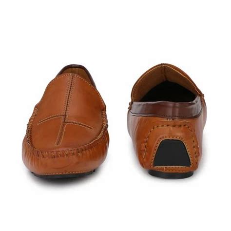 Men Tan Synthetic Leather Loafers at Rs 999/pair | gents Loafer Shoes ...