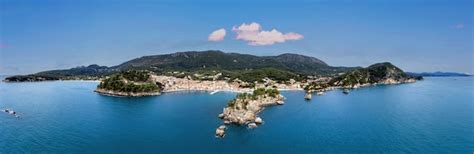 C Te De Parga Gr Ce Vue Panoramique A Rienne Drone De La Ville Le