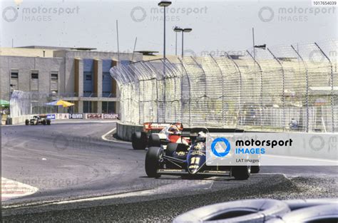 Elio De Angelis Lotus T Renault Leads Niki Lauda Mclaren Mp Tag